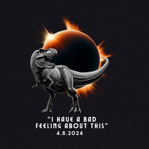 Eclipse Shirt 2024 Eclipse Tshirt Total Solar Eclipse Shirt Dinosaur Shirt Kids Youth Eclipse 2024 Youth Eclipse Shirt Gift Solar Eclipse Shirt T-Shirt by HoosierDaddy